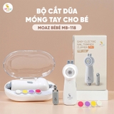 Bộ cắt dũa móng tay cho bé Moaz BéBé MB – 118