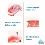Chậu tắm găp gọn silicon Holla