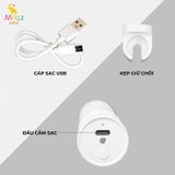 Bộ cọ bình sữa điện Moaz-mb047