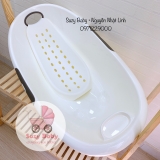 Chậu tắm elip kèm võng cho bé