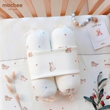 Chặn bông Cotton Jacquard, cotton Waffle Mochee