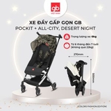 Xe đẩy gấp gọn GB Pockit + All-City,