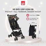 Xe đẩy gấp gọn GB Pockit + All-Terrain