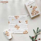 Set 5 khăn sữa vải xô 6 lớp Mochee
