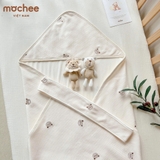 Ủ choàng Cotton Jacquard, Cotton Waffle Mochee