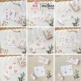 Set 5 khăn sữa vải xô 6 lớp Mochee