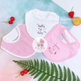 Set 3 yếm tròn Momcare