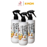 Nước xịt tẩy vết bẩn thuần chay LALABEBE K-MOM Hàn Quốc hương quả mâm xôi 280ml