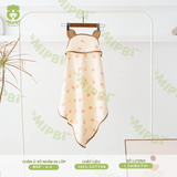Ủ CHOÀNG XÔ MUSLIN MIPBI (Hoạ tiết thỏ)