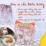 Gia vị rắc cơm hello kitty cho bé ăn dặm