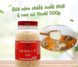 Hạt nêm Youki, bột nêm gia vị ngon Nhật bản 500g 12m+