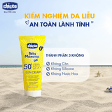 Kem chống nắng 3 tác động SPF 50+ Chicco
