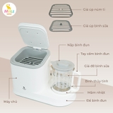 Máy úp bình tiệt trùng uv kèm bình đun nước đa năng Moaz BéBé MB – 098