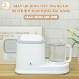 Máy úp bình tiệt trùng uv kèm bình đun nước đa năng Moaz BéBé MB – 098