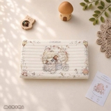 Gối cao su non Monona cotton trần bông họa tiết cổ tích MNN164