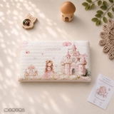 Gối cao su non Monona cotton trần bông họa tiết cổ tích MNN164