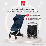 Xe đẩy gấp gọn GB Pockit + All-City,