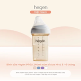Bình ti Hegen 150ml-240ml-330ml White (Chiếc)