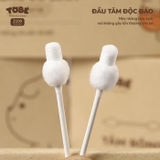 Tăm bông hồ lô sơ sinh Tobe hộp 100c