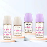 Bình sữa Moyuum họa tiết mèo 170ml/270ml