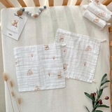 Set 5 Khăn sữa sợi tre Bamboo mochee