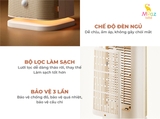 Máy sưởi điện đa năng PTC Moaz BéBé MB – 077