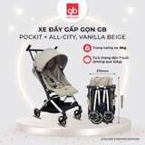 Xe đẩy gấp gọn GB Pockit + All-City,