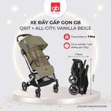 Xe đẩy gấp gọn GB Qbit + All-City Colors Fashion Edition