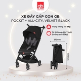 Xe đẩy gấp gọn GB Pockit + All-City,