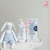 Sữa tắm gội Babycoccole 0m+ an toàn cho bé sơ sinh chiết xuất từ hoa sen 250ml