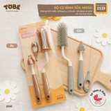 TOBÉ - BỘ CỌ BÌNH SỮA SILICON 5 CHI TIẾT
