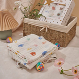 NOUS, PETIT ME KHĂN TẮM XÔ NHĂN 6 LỚP MUSLIN MỀM MỊN