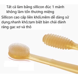 RƠ LƯỠI- BÀN CHẢI VCOOL , MOCHEE SILICON AN TOÀN CHO BÉ