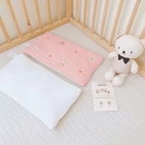 Gối lót đầu xuất Hàn điều hòa trần bông kháng khuẩn cho bé sơ sinh