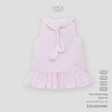 Váy dài kẻ hồng buộc nơ 9M-2Y