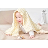 Set Khăn Tắm Và Khăn Sữa Sợi Tre Lụa La Pomme Hộp set 3 Cho Bé