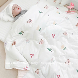 Chăn bông hạt đậu Monona họa tiết