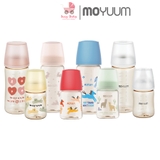 [CHÍNH HÃNG] BÌNH SỮA MOYUUM HOẠ TIẾT 170/270ml thế hệ 3 (bình đã kèm núm)