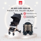 Xe đẩy gấp gọn GB Pockit Go,