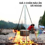 Giá 3 chân tripod treo nồi nấu ăn