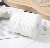 ruy băng xốp 0.5cm màu Trắng