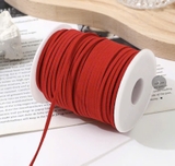 ruy băng xốp 0.5cm màu Đỏ