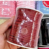 ruy băng xốp 0.5cm màu Đỏ