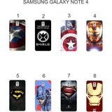 Ốp lưng Samsung Galaxy Note 4 dẻo in hình Siêu Anh Hùng