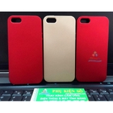 Ốp lưng iPhone 5 dẻo nhung đỏ bóng