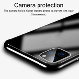 Ốp lưng kính táo xi viền tuyệt đẹp cho iPhone 11 Pro Max