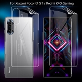 Dán lưng PPF Trong Redmi K40 Gaming