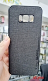 Ốp lưng dẻo vải cho Samsung S8 Plus