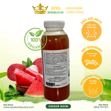 LOCK 4 CHAI KOMBUCHA VẢI DƯA  – Fresh & Cool (Trà Kombucha Vải Dưa - Giảm Cân - Làm Đẹp)