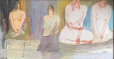 Tranh bột màu 
